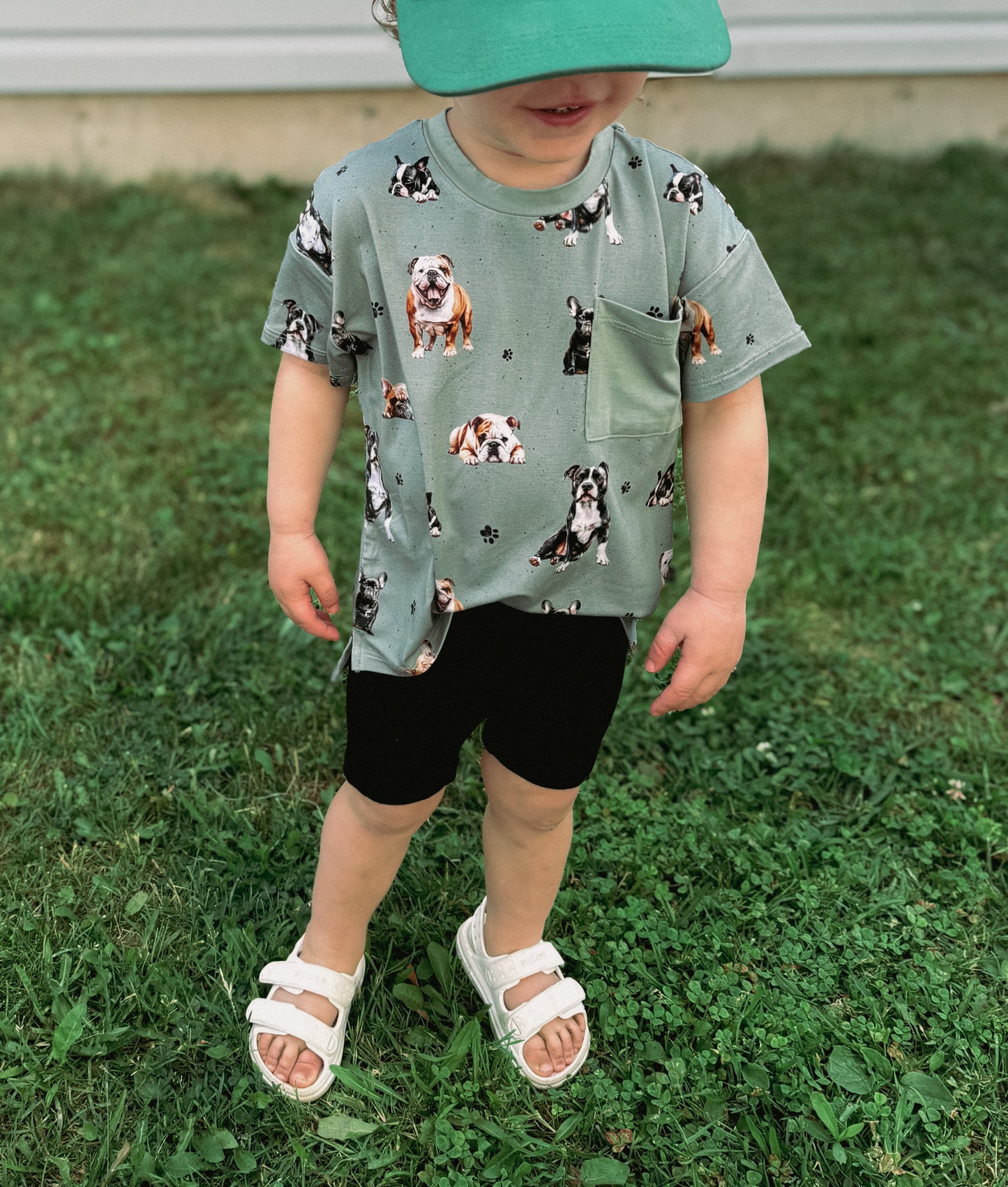 Children's boxy Pocket Tee - Bullies