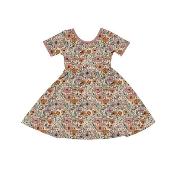 PRE-ORDER Twirl Dress - Flora