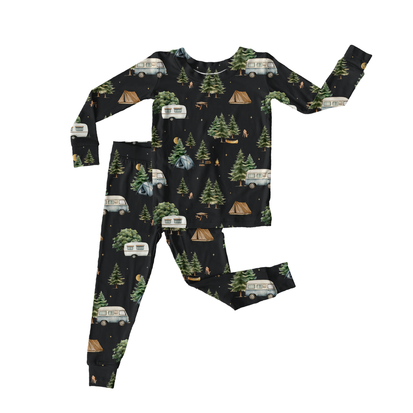 Children's PJ Set - Camp