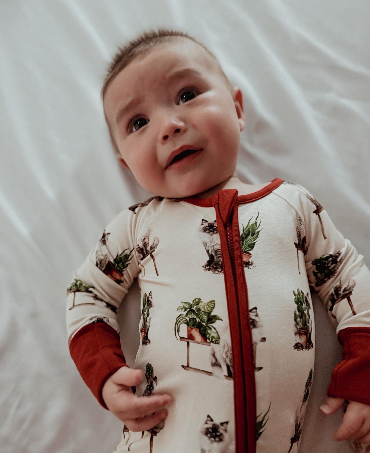 Infant Zip Romper - Meredith