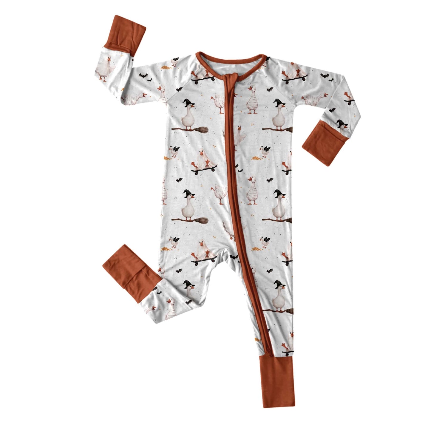 PRE ORDER Infant Zip Romper - Goosebumps