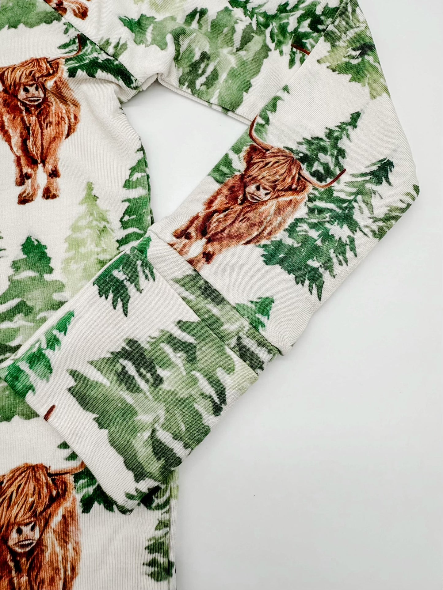Infant Zip Romper - Evergreen Dreams
