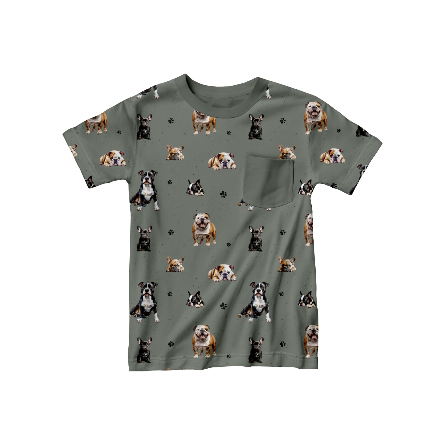 Children's boxy Pocket Tee - Bullies
