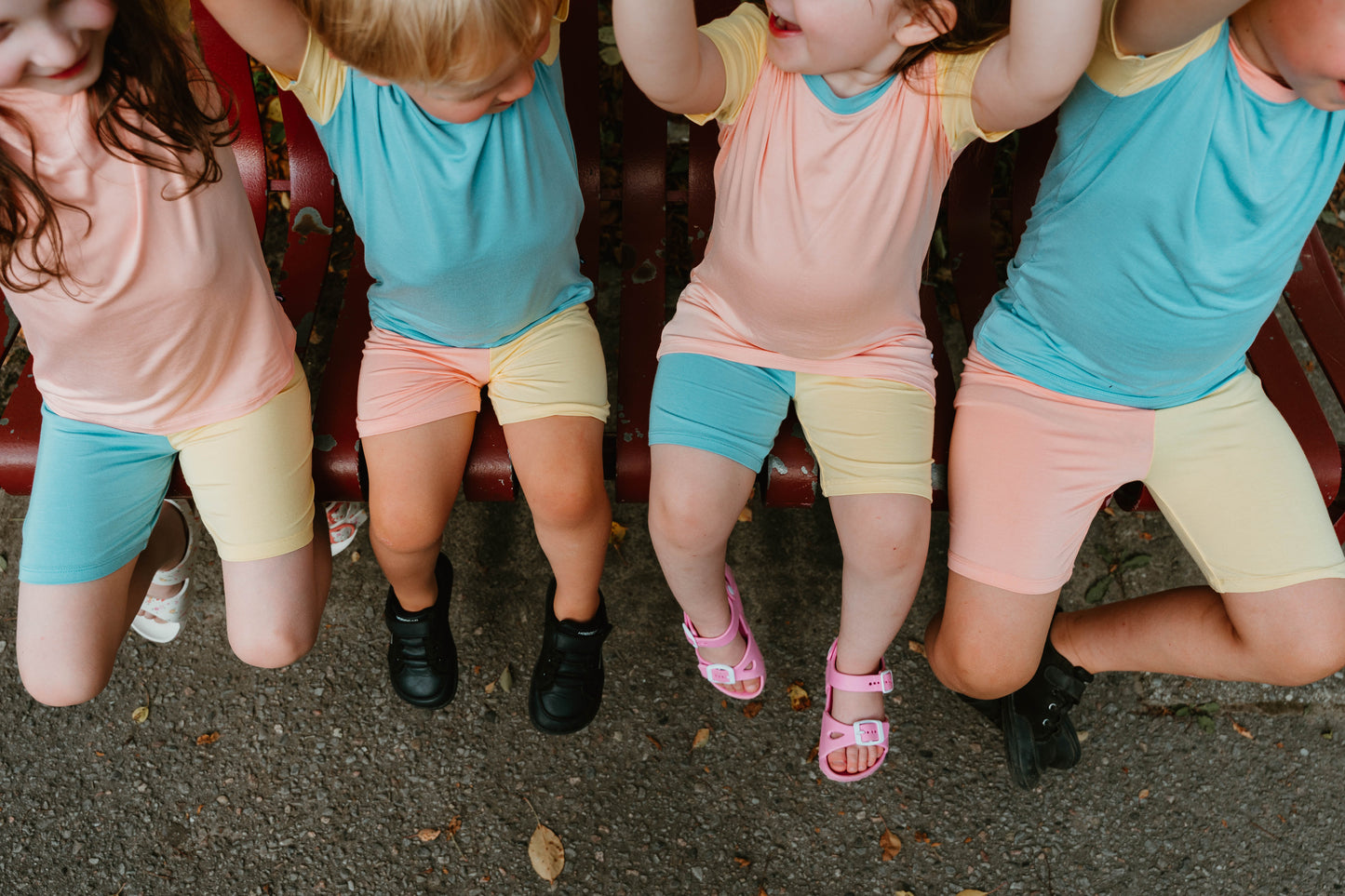 PRE ORDER Children's Short PJ Set - Pink Sorbet