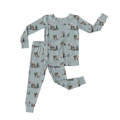 Children's PJ Set - Wolfepack