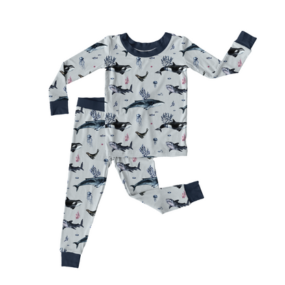 Children's PJ Set - Fins