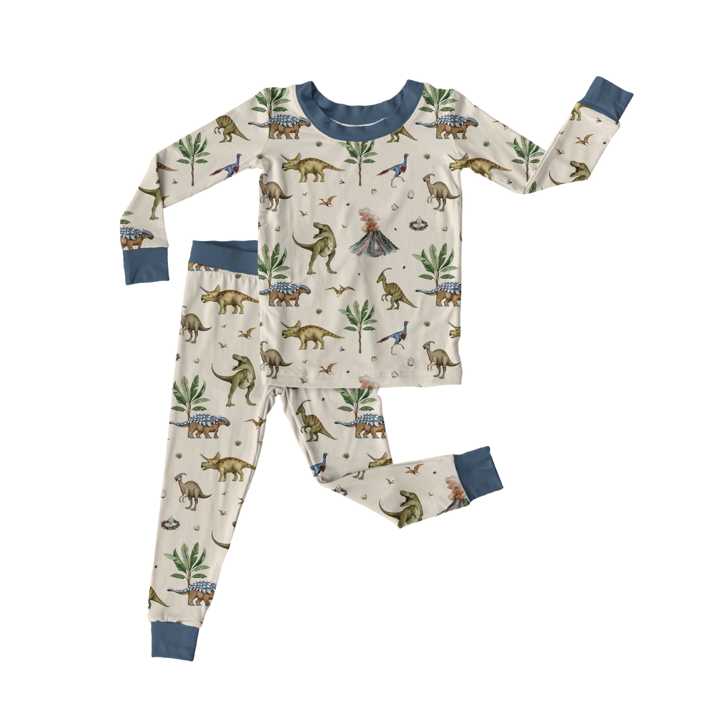 Children's PJ Set - Dino