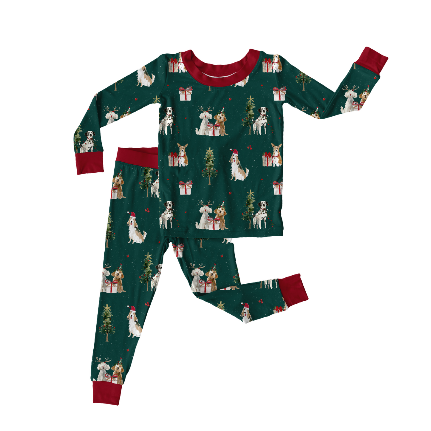 PRE ORDER Children's PJ Set - Tinsel Tails