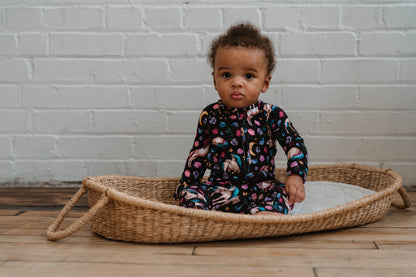 Infant Zip Romper - Unicorns