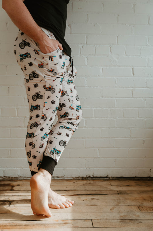 Adult Joggers - Motorcycle