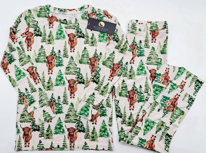 Children’s PJ Set - Evergreen Dreams