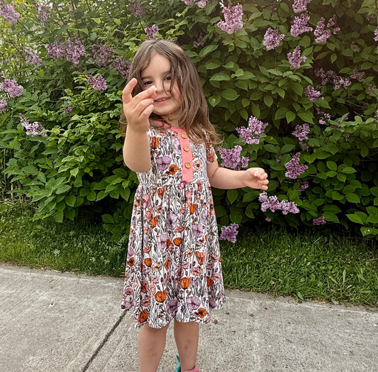 Twirl Dress - Flora