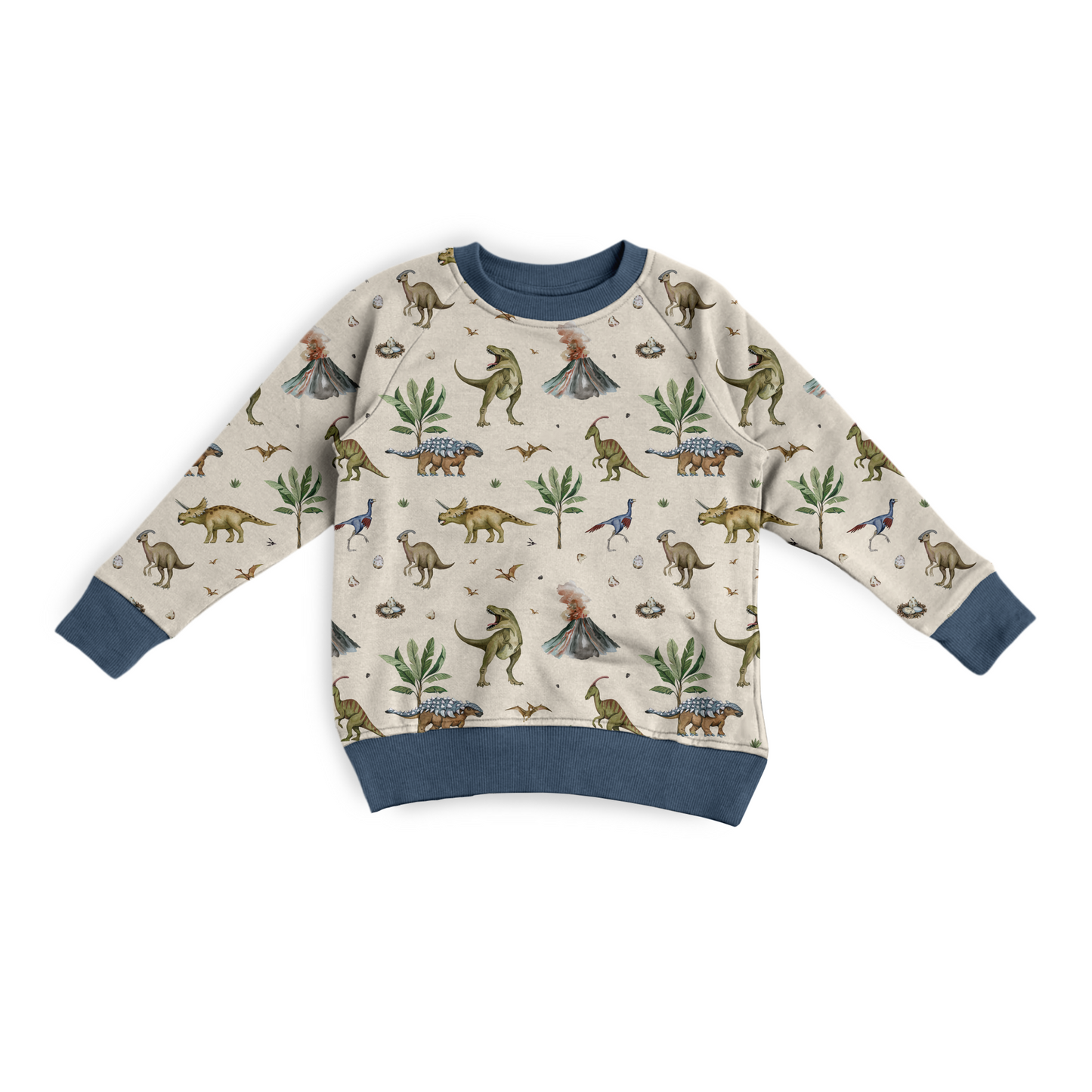 Crew Neck Sweater - Dino