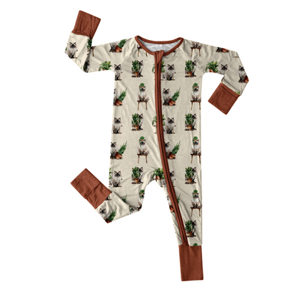 Infant Zip Romper - Meredith