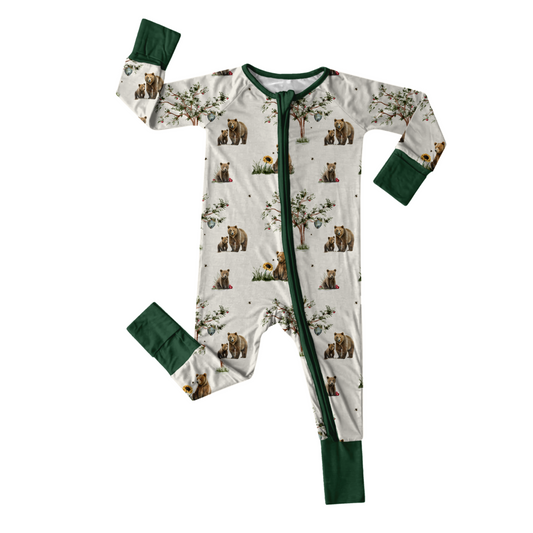 PRE ORDER Infant Zip Romper - Cubs