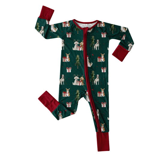 PRE ORDER Infant Zip Romper - Tinsel Tails
