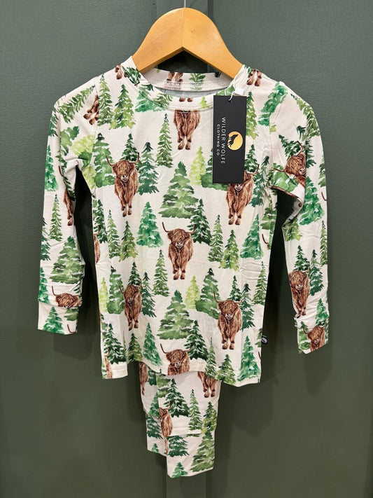 Children’s PJ Set - Evergreen Dreams