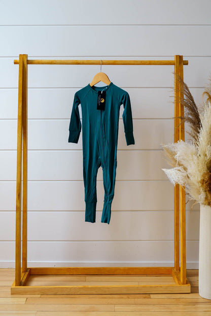 Infant Zip Romper - Juniper
