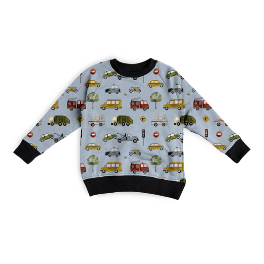 PRE ORDER Crew Neck Sweater - Rush Hour