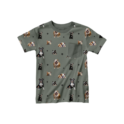 Children's boxy Pocket Tee - Bullies
