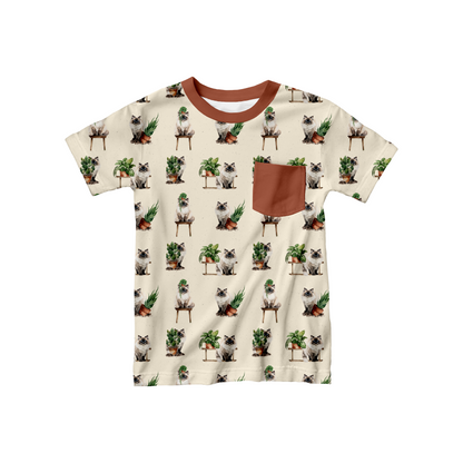 Children's Boxy Pocket Tee - Meredith