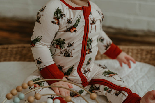 Infant Zip Romper - Meredith