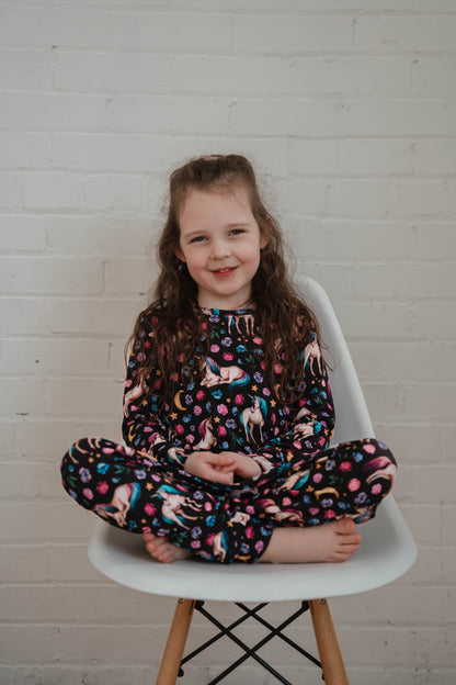 Children's PJ Set - Unicorns