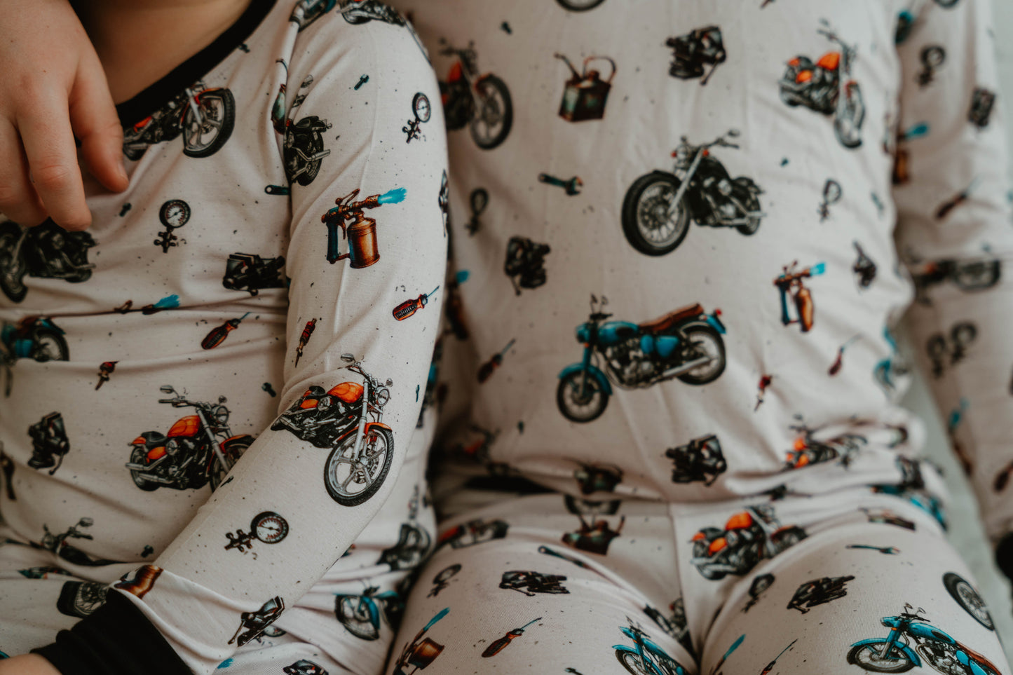 Children's PJ Set - Motorcycle